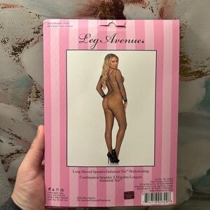 Leg Avenue Black Fishnet Bodystocking